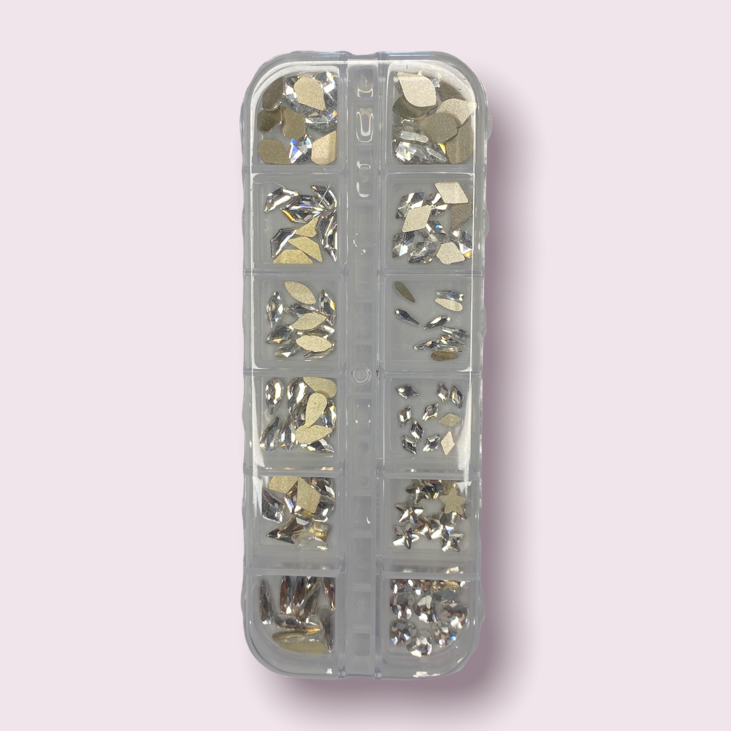 MINI BLING BOX -Flatback Nail Rhinestones