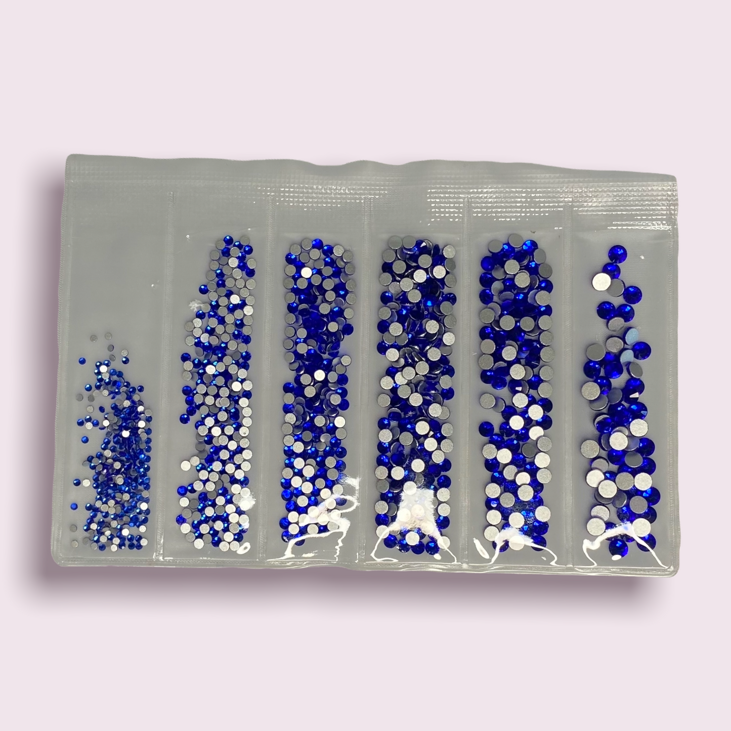 Round Flatback Nail Art Rhinstone Set